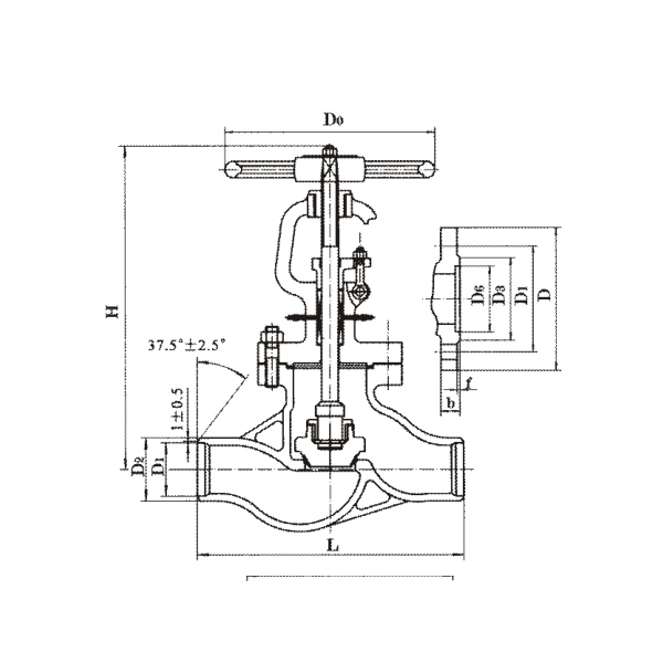 Water seal stop valve