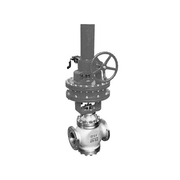 Pneumatic piston cut-off valve